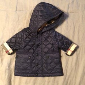 BURBERRY Quilted Baby Jacket